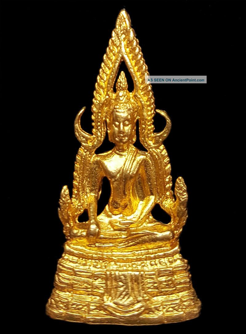 Phra Somdej Aong - Pratom Wat Krowpra Small Buddha Statue Thai Amulets Amulets photo