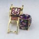 Chinese Cloisonne Inlaid Rhinestone Handwork Carriage Statue X0052 Other Antique Chinese Statues photo 2