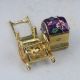 Chinese Cloisonne Inlaid Rhinestone Handwork Carriage Statue X0052 Other Antique Chinese Statues photo 4