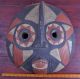 Old African Tribal Face Mask Carved Wood Painted Sun Star Luba Songye Congo 17 