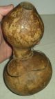 Antique C 1760–1820 Native American Indian Eastern Woodland Gourd Canteen Vafo Native American photo 9