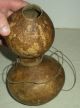 Antique C 1760–1820 Native American Indian Eastern Woodland Gourd Canteen Vafo Native American photo 10