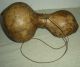 Antique C 1760–1820 Native American Indian Eastern Woodland Gourd Canteen Vafo Native American photo 2
