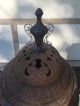 1905 Victorian P.  D.  Beckwith Air - Tight Round Oak Cast Iron Only Finial Stoves photo 6