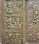 Post Medieval Bronze Icon St Nicholas - Altar - Historic Gift - St72 Roman photo 3