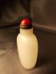 Fine Antique 18th 19th Century Jade Hand Careved Chinese White Jade Snuff Bottle Snuff Bottles photo 4
