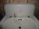 Antique Porcellain Sink,  S.  S.  M.  Co.  Embossed,  Porcellain Cast Iron Vanity Sink Sinks photo 2