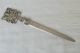 A Stunning Solid Sterling Silver Letter Opener Royal Coat Of Arms Uk Dates 1977. Other Antique Sterling Silver photo 1