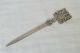 A Stunning Solid Sterling Silver Letter Opener Royal Coat Of Arms Uk Dates 1977. Other Antique Sterling Silver photo 3