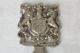 A Stunning Solid Sterling Silver Letter Opener Royal Coat Of Arms Uk Dates 1977. Other Antique Sterling Silver photo 5