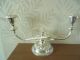 Silver Plated Two Sconce Candelabra 1960 ' S Candlesticks & Candelabra photo 3