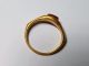 Roman Gold Ring With Intaglio 3rd Century Ad Roman photo 1