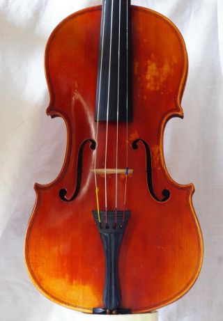 Antique French Violin Labeled Ch.  - J.  B.  Collin - Mezin Paris 1903 photo