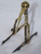 Unusual Antique Brass Turnabout Compass Drawing Instrument Other Antique Science Equip photo 3