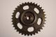 6 Inch Gear Industrial Steampunk Repurpose Steel Sprocket Vintage Pulley Rust Other Mercantile Antiques photo 1