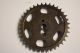 6 Inch Gear Industrial Steampunk Repurpose Steel Sprocket Vintage Pulley Rust Other Mercantile Antiques photo 2