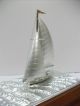 The Sailboat Of Silver985 Of The Most Wonderful Japan.  Takehiko ' S Work. Other Antique Sterling Silver photo 7