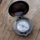 Handmade Brass Antique Push Button Navigation Compass Marine Astrolabe Compass Compasses photo 1