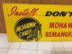 Vintage Mohawk Chief Engine Sign,  Vintage Masonite Sign?vintage Non Metal Sign Other Mercantile Antiques photo 1