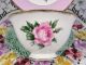 Foley Pink Roses Heavy Gold Lavender Band Tea Cup And Saucer Cups & Saucers photo 4