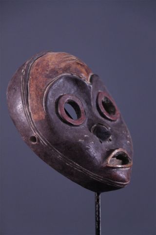 Liberia: African Tribal Terracotta Mask From The Dan. photo