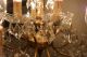 Antique Vintage French Huge 8 Arms Crystal Chandelier Lamp Light 1950 ' S 22 In Chandeliers, Fixtures, Sconces photo 9