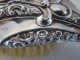 Sterling Silver Hair Brush.  Embossed.  Hallmarked Birmingham 1901. Brushes & Grooming Sets photo 4