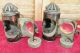 Vintage Pair 5inch Early Boat Ship Nautical Railroad Police Signal Lamp Lantern Lamps & Lighting photo 2