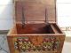 1830 ' S Scandinavian Relief - Carved Painted Wedding Chest Beautifully Restored 1800-1899 photo 1