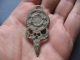 Bird Skull Amulet Ancient Celtic Bronze Zoomorphic Talisman 500 - 300 B.  C. Celtic photo 9