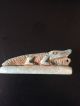 Rare Ancient Egyptians Amulet Crocodile 200 - 320 Bc Egyptian photo 1