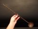 Primitive Antique Hand Forged Spoon Blacksmith Made Wrought Iron Utensil Primitives photo 6