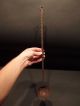 Primitive Antique Hand Forged Spoon Blacksmith Made Wrought Iron Utensil Primitives photo 7