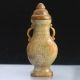 Chinese Old Xiu Jade Hand Carved Ancient Pattern Vase Rm0090 Vases photo 3