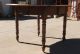 Old - Antique Oval Victorian Walnut Kitchen Dining Table - 19th Century 1800s 1800-1899 photo 7