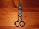 Old,  Antique,  Steel,  Candle Snuffer,  Extinguisher Scissors.  6 3/4 