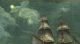 19thc Antique Folk Art Maritime O/c Oil Painting Schooner Ship Moonlight Nr Folk Art photo 2