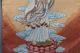 Tibetan Nepal Silk Embroidered Guanyin Thangka Tara Tibet Buddha H651 Paintings & Scrolls photo 2