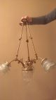 Large Chandelier Stamped,  Knots & Flowers,  Louis Xvi Style,  1900 - French Antique Chandeliers, Fixtures, Sconces photo 2