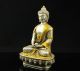 Tibet Silver Copper Gilt Tibetan Buddhism Statue - - Sakyamuni Buddha Other Chinese Antiques photo 1