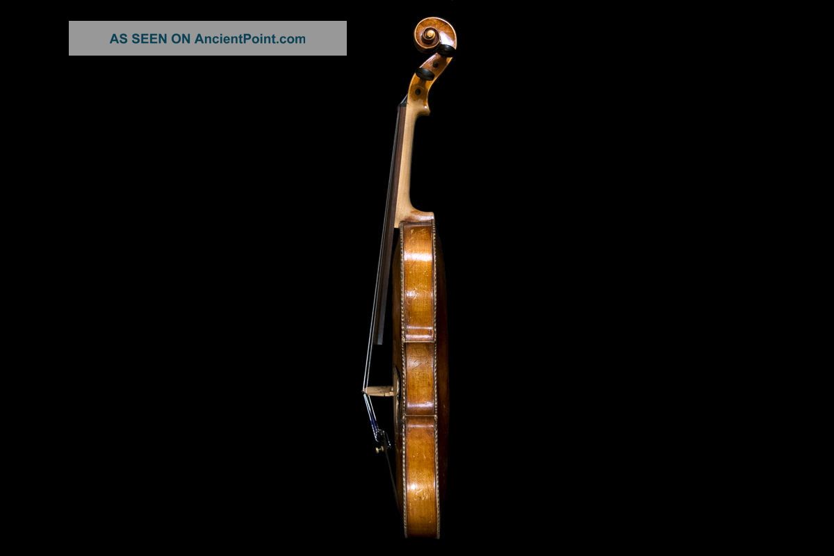 Antique 19th 20th Century Friedrich Bangerius Violin Based On Hungarian Design String photo