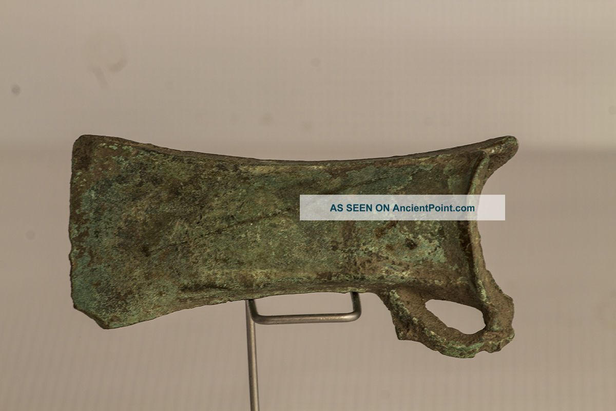 Stunning Big Ancient Celtic Bronze Axe Head 1200 - 1100 Bc Gava - Goligard Culture Celtic photo