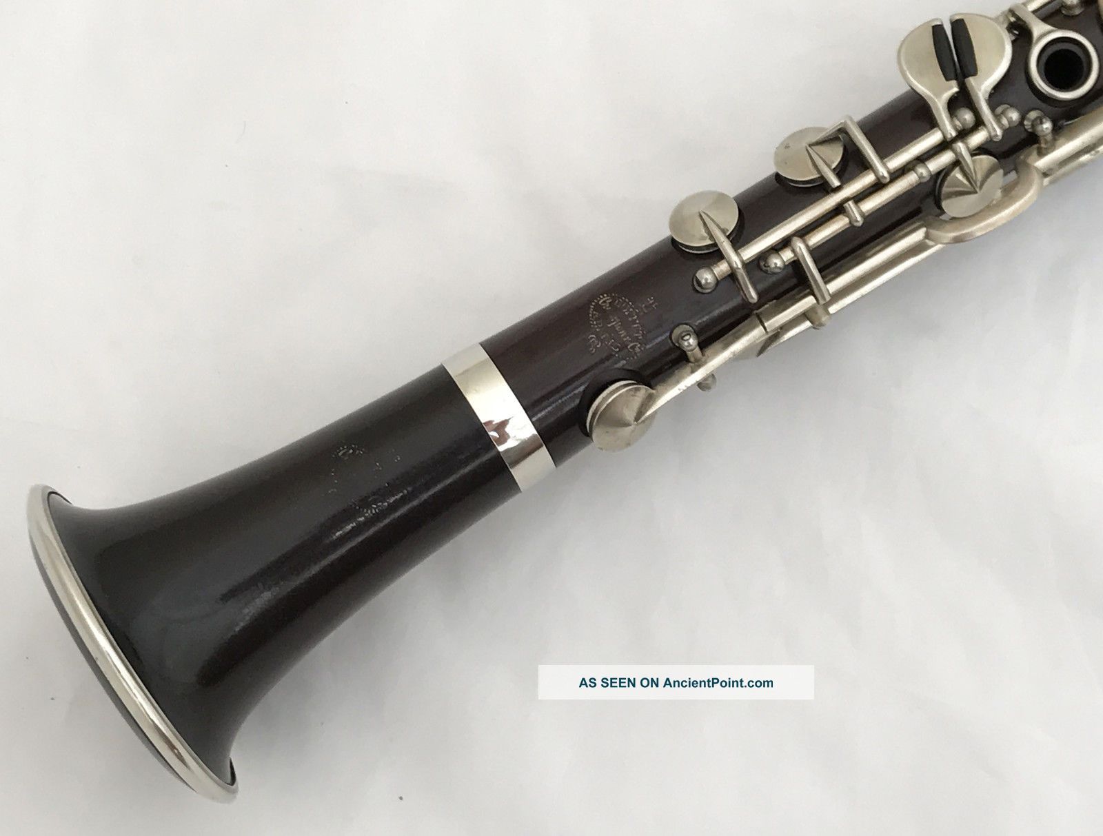 Antique Buffet Crampon Paris Rosewood Albert System Bb Fully