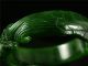 Antique Old Chinese Nephrite Spinach Green Jade Bracelet Bangle Fish Style Bracelets photo 6