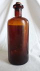Antique Parke Davis Apothecary Homeopathy Medicine Bottle Spigelia Pink Bottles & Jars photo 3