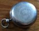 1894 Chester Antique Hall Marked Silver Pocket Watch Case Scrap Or Reuse 88g Pocket Watches/Chains/Fobs photo 3
