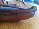 Fijian Wooden Outrigger Boat Model Hand Carved Vintage Ethnic Pacific Islands & Oceania photo 3