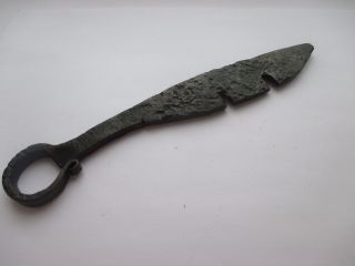 Rare Viking Kievan Rus Key For Door Padlock 8 - 9 Ad photo