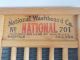 Vintage Wooden National Washboard Co National No.  701 Zinc King (sh) Primitives photo 1