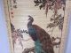 Hanging Scroll Japanese Painting Antique Japan Art Peacock Picture Peony Paintings & Scrolls photo 2